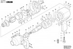 Bosch 0 607 450 593 ---- Pneumatic Impact Wrench Spare Parts